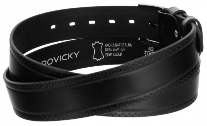 Curea barbati din piele naturala Rovicky PTR-PRS-07-G [3]