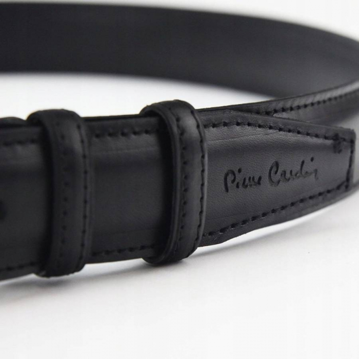 Skórzany pasek męski z klasyczną klamrą — Pierre Cardin [6]