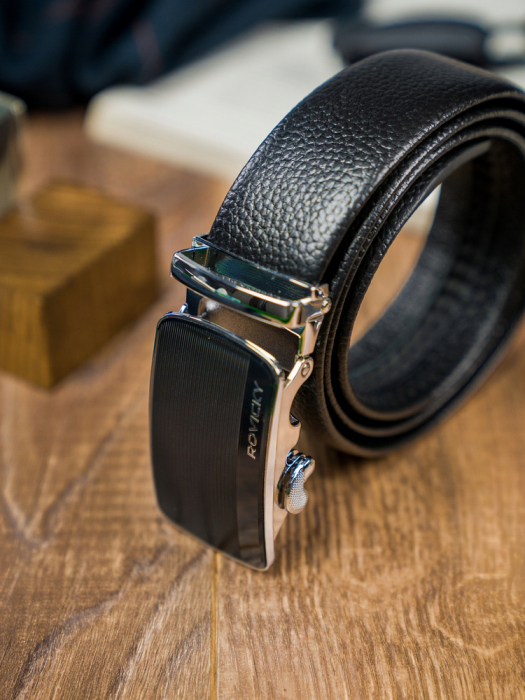 Curea barbati din piele naturala Rovicky PTR-QQ-01-HQ-2-125 KOM [6]