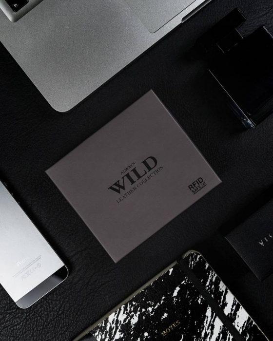Skórzany portfel dla mężczyzny z ochroną RFID — Always Wild [3]