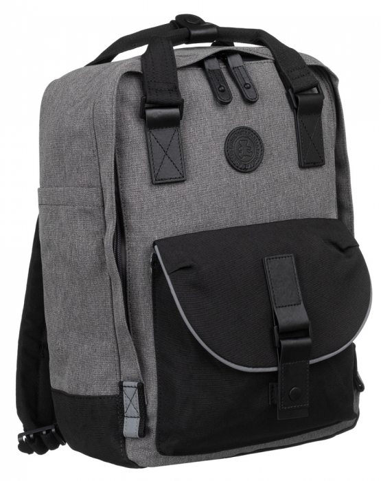 Rucsac sport cu compartiment pentru laptop - LuluCastagnette PTR-NANO GRIS/NOIR [1]