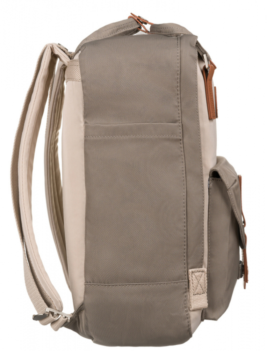 Rucsac sport cu compartiment pentru laptop - LuluCastagnette PTR-NANO GRIS/ECRU [12]
