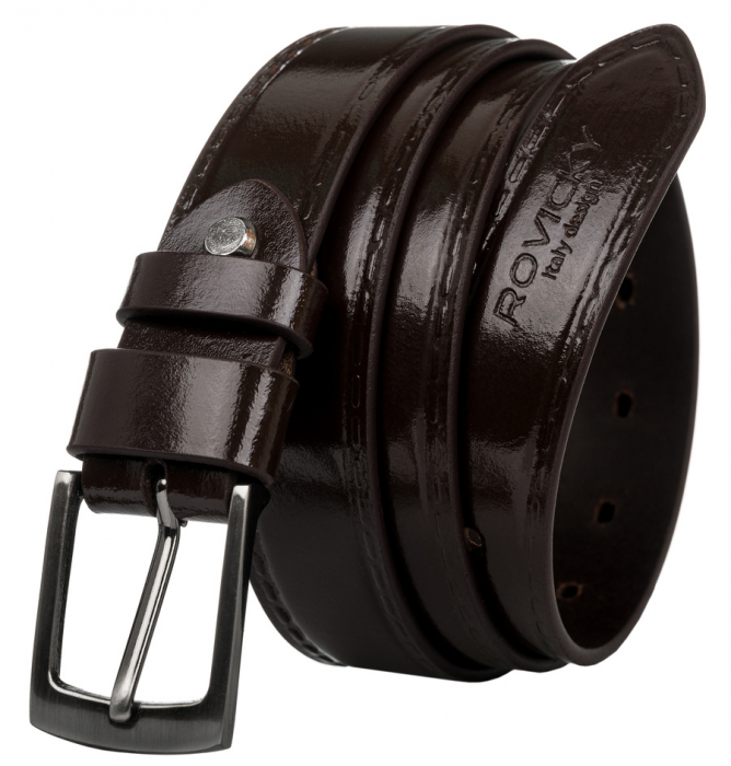 Curea barbati din piele naturala Rovicky PTR-PLW-R-11 [1]
