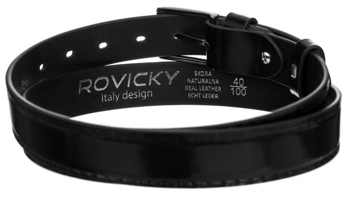 Curea barbati din piele naturala Rovicky PTR-PLW-R-11 115 BL [3]