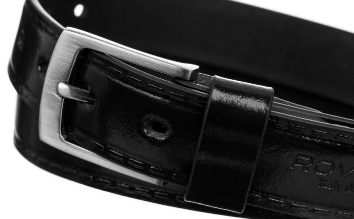 Curea barbati din piele naturala Rovicky PTR-PLW-R-11 115 BL [4]
