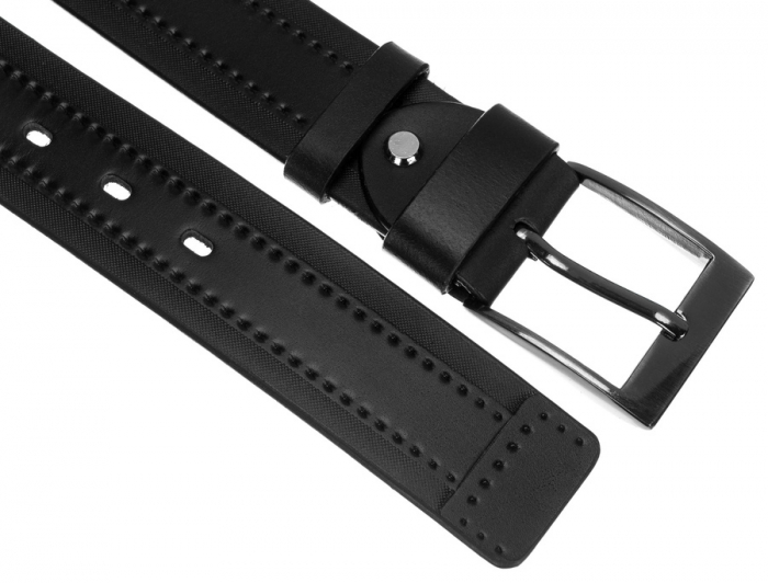 Curea barbati din piele naturala Petereson PTR-PTN PRS-06-G-115-BR [6]