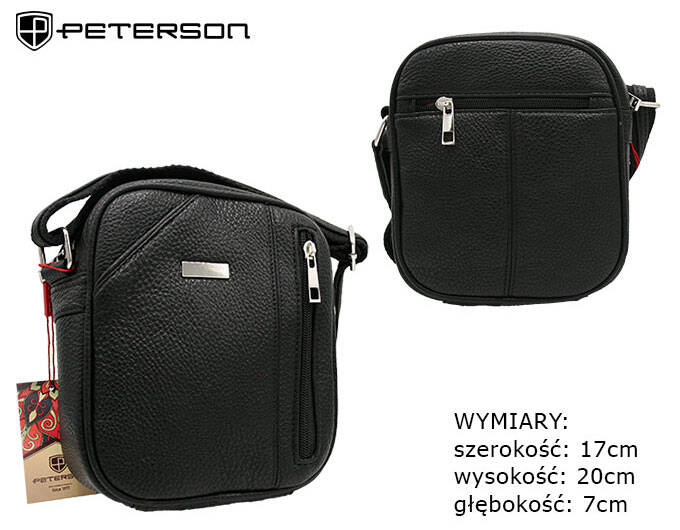 Geanta barbati de umar din piele ecologica Peterson PTR-PTN 8023-MACRO-0303 [11]