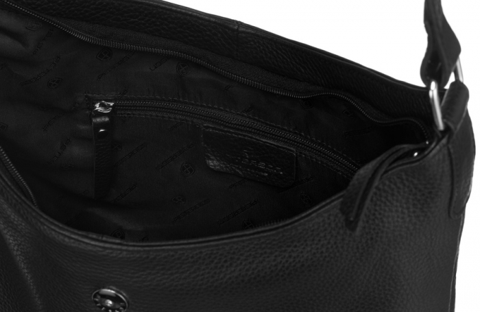 Geanta de dama din piele naturala cu portofel - Peterson PTR-PTN 6104-DS-5148 BL [5]