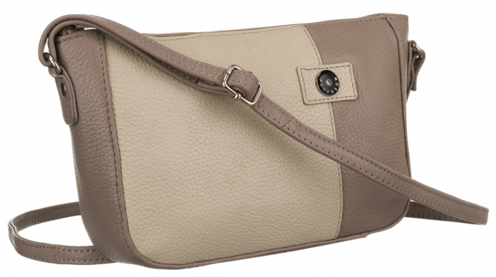 Geanta de dama din piele naturala cu portofel - Peterson PTR-PTN CF4-DS-5216 D.BE [2]