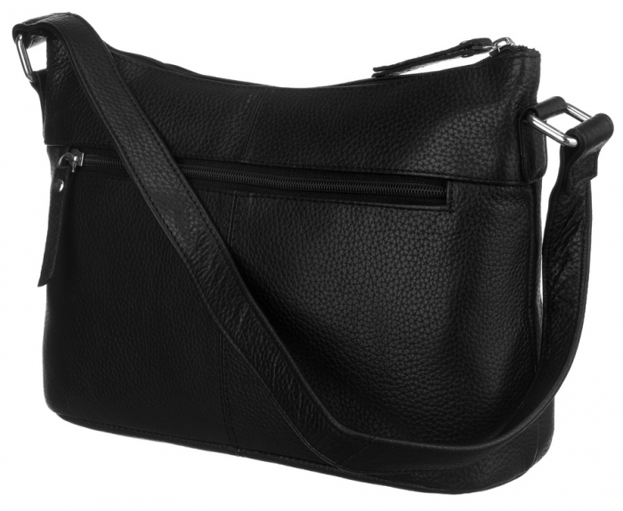 Geanta de dama din piele naturala cu portofel - Peterson PTR-PTN D73-DS-5179 BL [4]