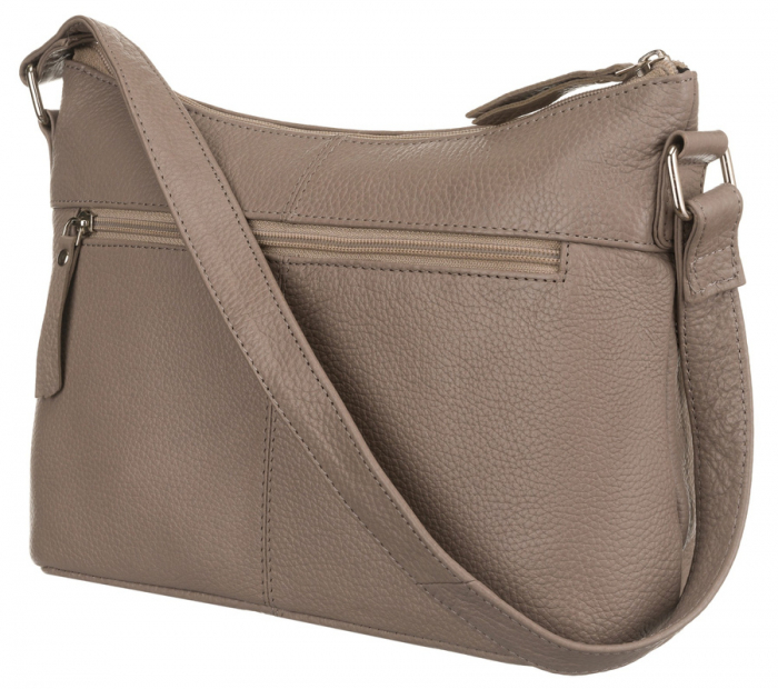 Geanta de dama din piele naturala cu portofel - Peterson PTR-PTN D73-DS-5186 DARK [4]