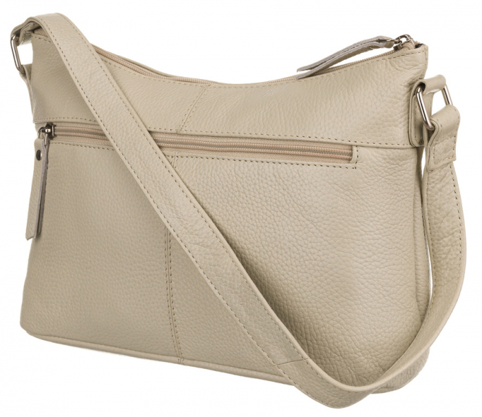 Geanta de dama din piele naturala cu portofel - Peterson PTR-PTN D73-DS-5193 LIGH [3]
