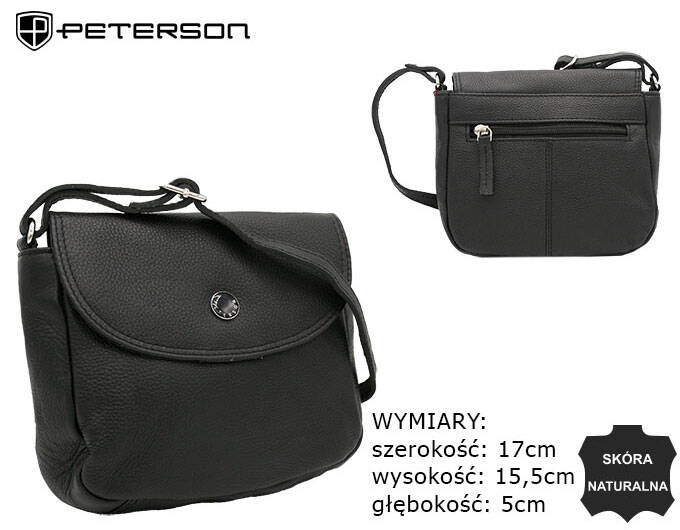 Geanta dama din piele naturala Peterson PTR-PTN 17571-FTS-3649 B [9]