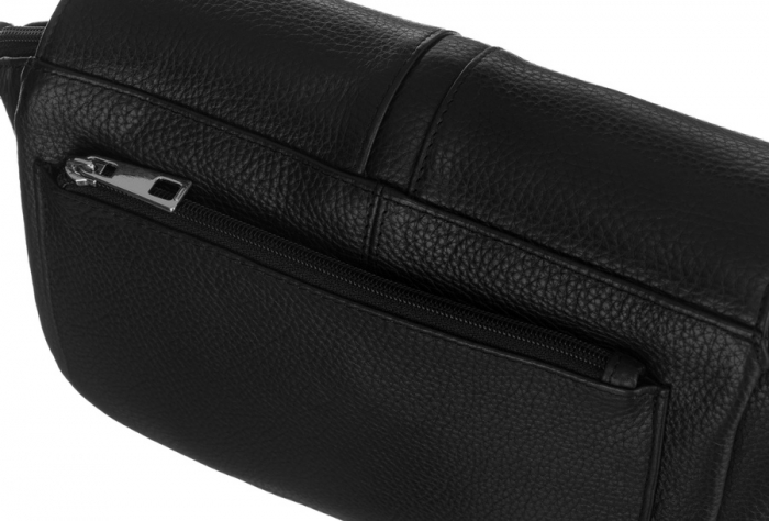 Geanta de dama din piele naturala cu portofel - Peterson PTR-PTN 8924-DS-5223 BL [7]