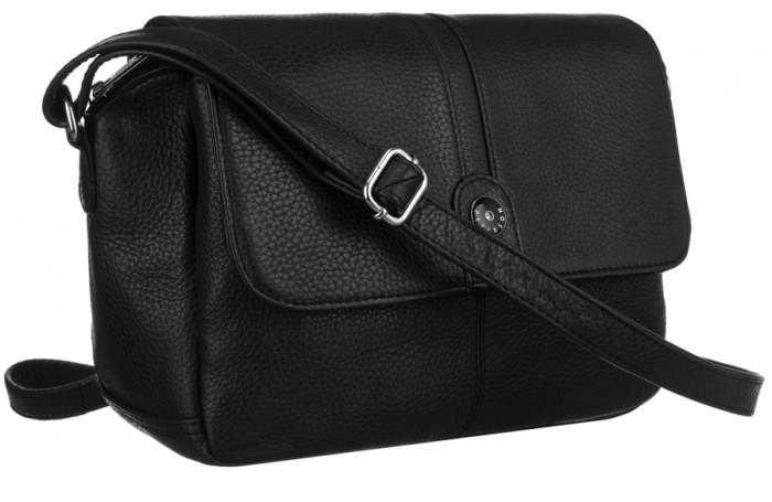 Geanta de dama din piele naturala cu portofel - Peterson PTR-PTN 8924-DS-5223 BL [2]