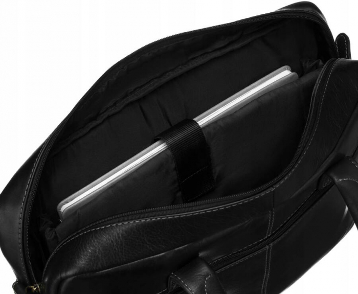 Geanta pentru laptop din piele pentru barbati - Peterson PTR-PTN LP-2680-COM-4986 [6]