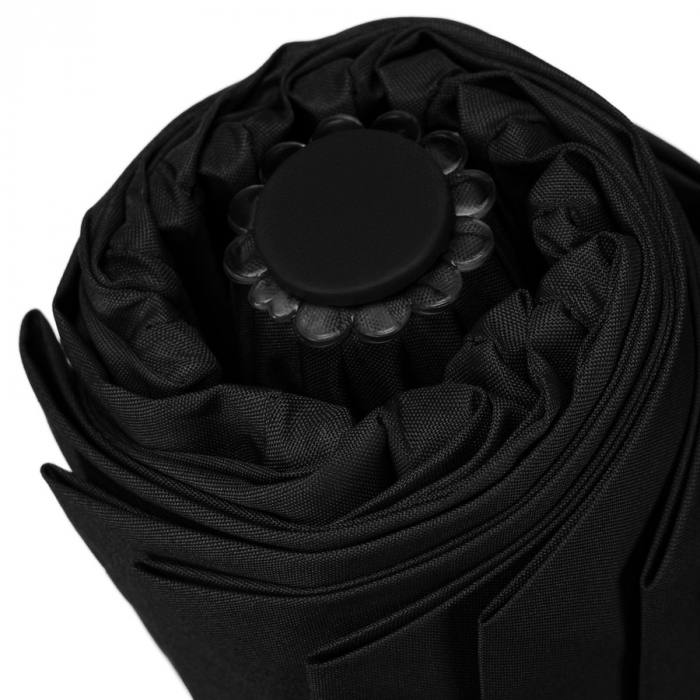 Umbrelă neagră pliabilă într-o husă elegantă - Peterson PTR-PTN UMB-01T-6089 BL [15]