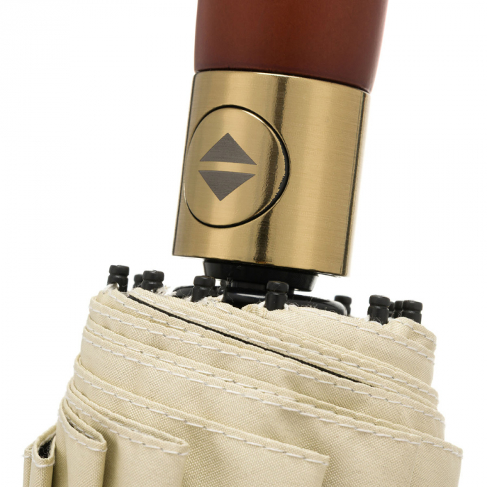 Umbrelă albă, de ploaie și soare, cu deschidere automată - Peterson PTR-PTN UMB-01T-6096 WHI [12]