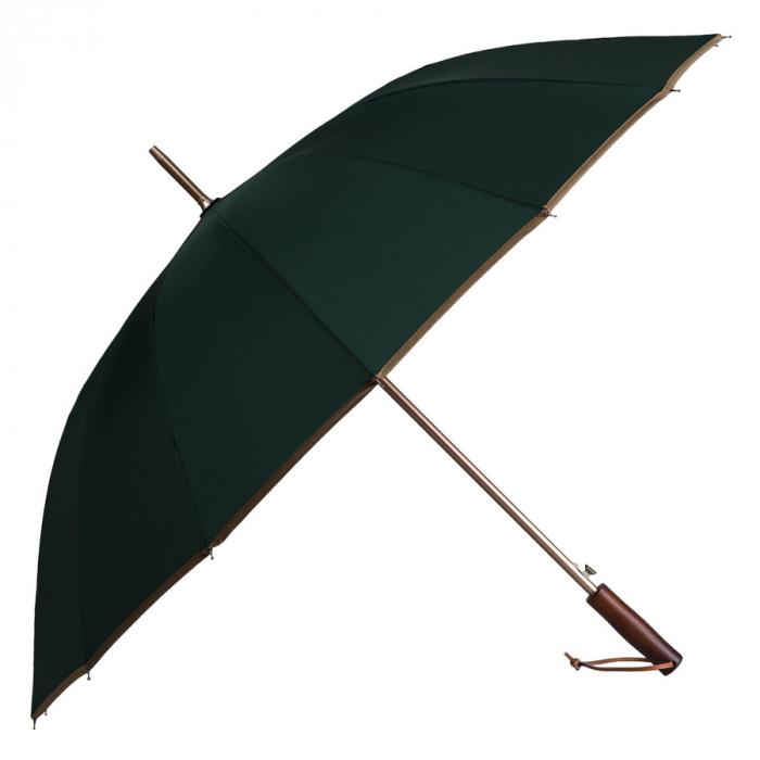 Umbrelă verde elegantă cu baldachin mare - Peterson PTR-PTN UMB-02L-6133 GRE [4]