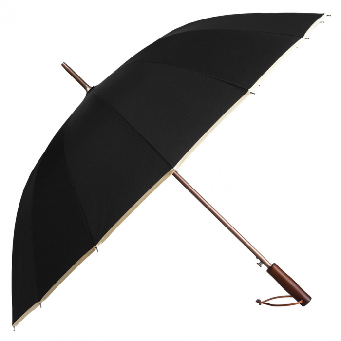 Umbrelă mare și elegantă, neagră - Peterson PTR-PTN UMB-02L-6119 BLA [3]