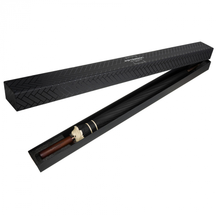 Umbrelă mare și elegantă, neagră - Peterson PTR-PTN UMB-02L-6119 BLA [15]