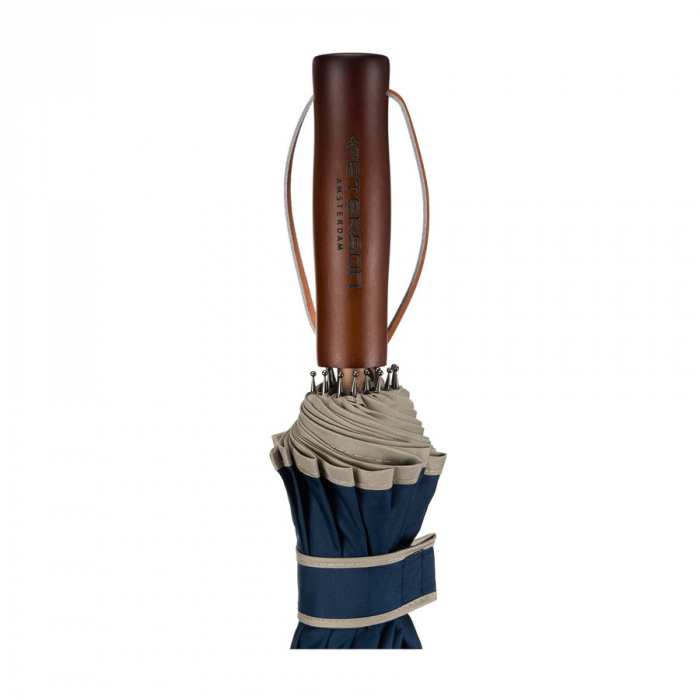 Umbrelă bleumarin cu baldachin mare - Peterson PTR-PTN UMB-02T-6140 BLU [8]
