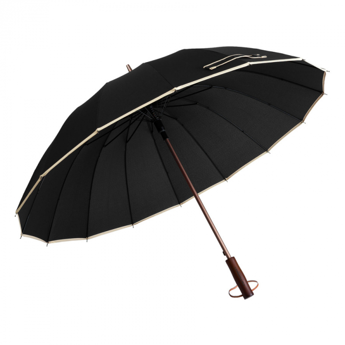 Umbrelă mare și elegantă, neagră - Peterson PTR-PTN UMB-02L-6119 BLA [2]