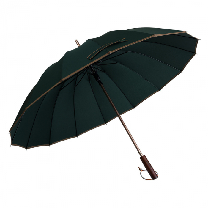 Umbrelă verde elegantă cu baldachin mare - Peterson PTR-PTN UMB-02L-6133 GRE [2]