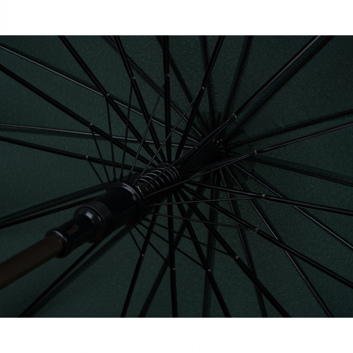 Umbrelă verde elegantă cu baldachin mare - Peterson PTR-PTN UMB-02L-6133 GRE [13]