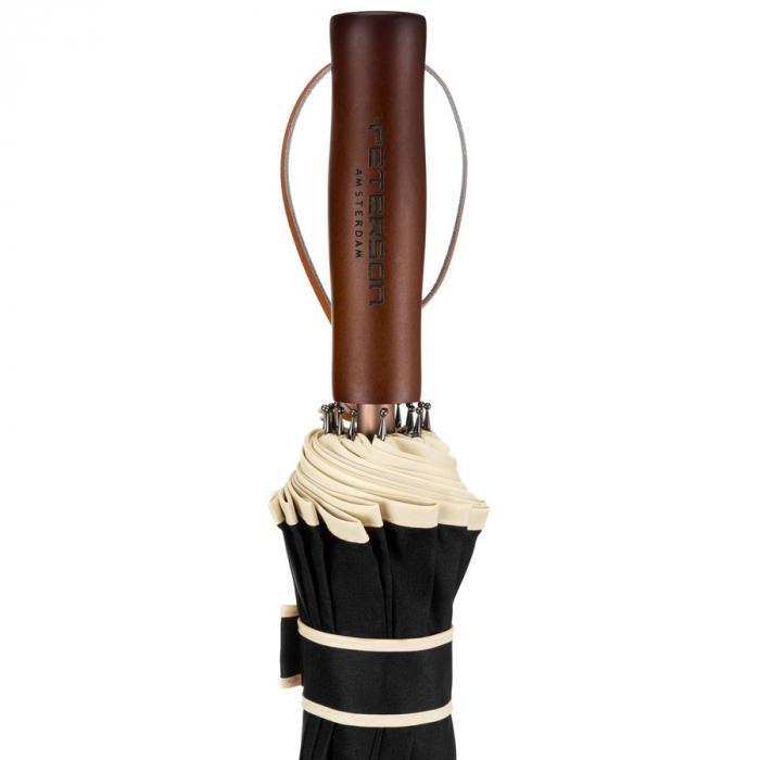 Umbrelă mare și elegantă, neagră - Peterson PTR-PTN UMB-02L-6119 BLA [9]