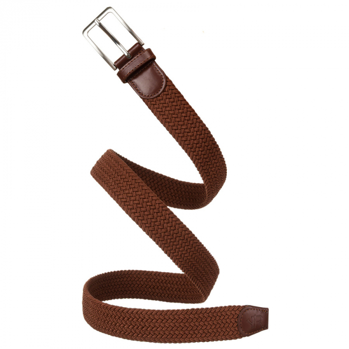 Curea maro din material sintetic și piele ecologică - Rovicky PTR-R-PAR-PU-115-0994 BR [6]