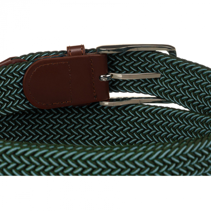 Curea verde din material sintetic și piele ecologică - Rovicky PTR-R-PAR-PU-115-0970 GR [3]