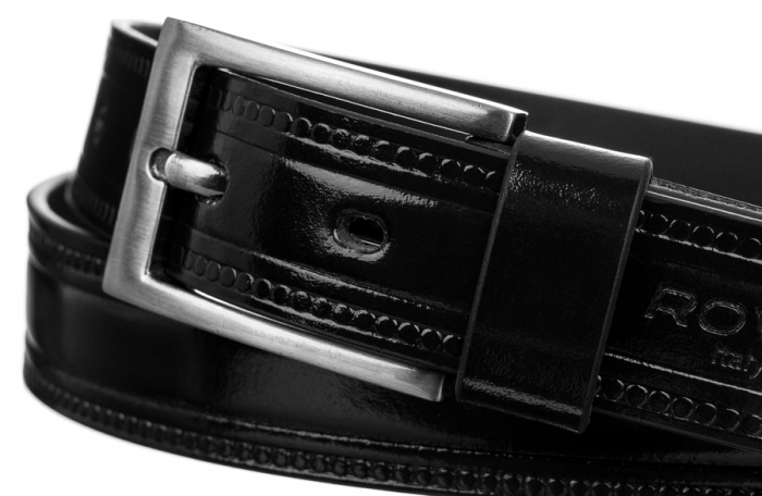 Curea barbati din piele naturala Rovicky PTR-PLW-R-7 90 BL [4]