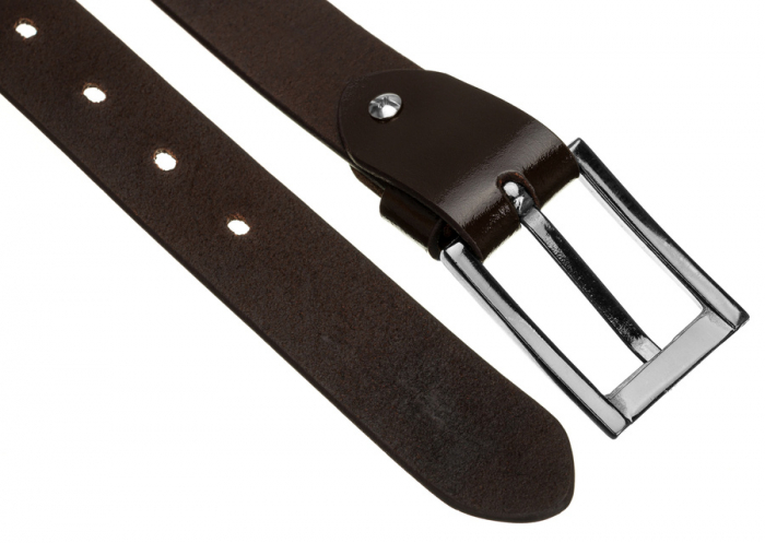 Curea barbati din piele naturala Rovicky PTR-PLW-R-7 90 BRO [7]