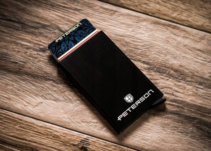 Set cadou portofel barbati din piele naturala + portcard Peterson PTR-PTN ZM37 [7]