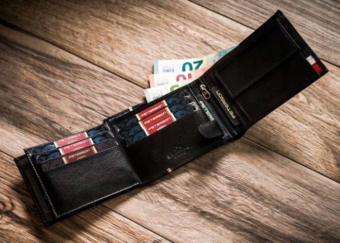 Set cadou portofel barbati din piele naturala + portcard Peterson PTR-PTN ZM37 [5]