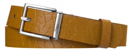Curea dama din piele naturala Rovicky PTR-ZPD-S2,5GK-80 SZ [2]