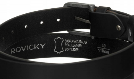 Curea barbati din piele naturala Rovicky PTR-R-PS-01-120-3361 [3]