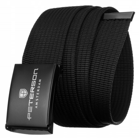  Paski - Curea barbati Peterson PTR-PTN BLACKBLACK-2 155