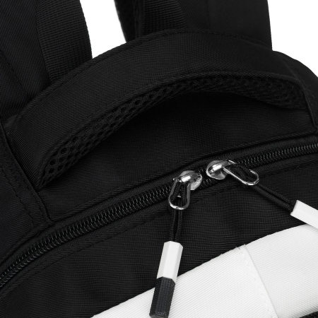 Rucsac școlar pentru copii din poliester, negru, cu compartiment pentru laptop, rezistent la umezeală - Peterson PTR-PTN 8592-1365 BLACK [11]