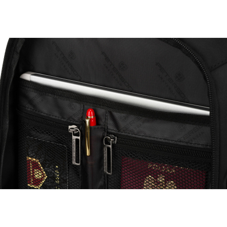 Rucsac de călătorie negru din poliester, perfect pentru bagajul de mână - Peterson PTR-PTN BIELIK-6491 BLAC [16]