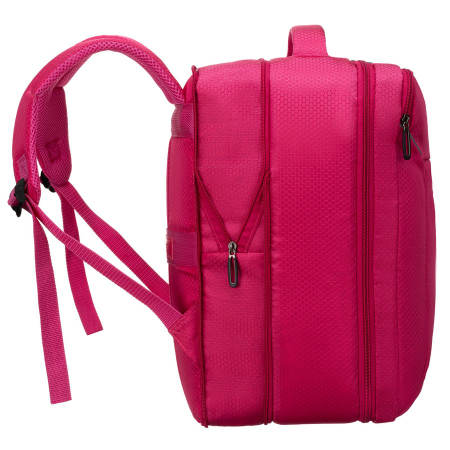 Rucsac de călătorie roz din poliester cu , curea pentru valiză - Peterson PTR-PTN BOCIAN-6439 PINK [3]