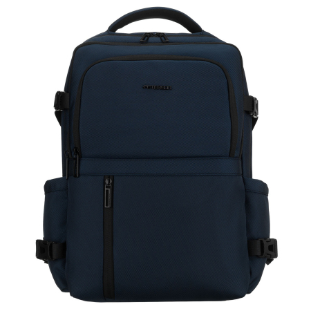 Rucsac de călătorie bleumarin din poliester cu compartiment pentru laptop și bretele reglabile - Peterson PTR-PTN HY241-7031 NAVY [3]