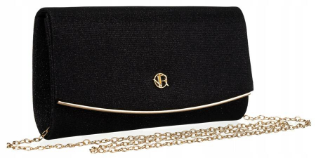Import - Poseta de seara cu sclipici pentru dama - Rovicky PTR-R-XS013-8603 BL