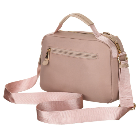 Geantă de damă din nylon roz cu închidere cu fermoar - Peterson PTR-PTN JN-13-0276 PINK [8]