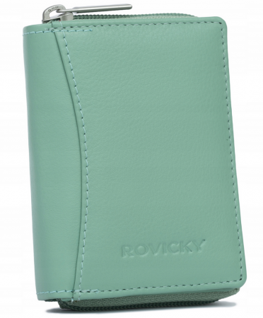 Portofele Dama - Portofel dama din piele naturala Rovicky PTR-R-23-17-LFN-2930 SEA
