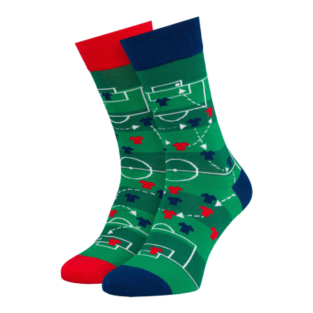 Set de șosete bărbătești cu motiv de fotbal, mărimile 38-44 - Peterson PTR-PTN SML-S3W-FB-38-44 [10]