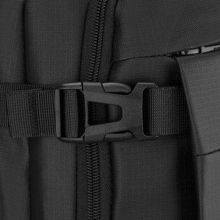 Rucsac mare de călătorie negru cu compartiment pentru laptop și închidere cu fermoar - Peterson PTR-PTN HY242-7048 BLACK [24]