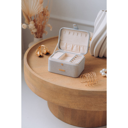 Cutie de bijuterii din argint cu închidere magnetică - Peterson PTR-PTN SZK-09-3132 SILV [2]