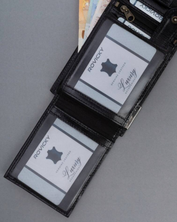 Portofel barbati din piele naturala Ronaldo RM-02L-BCF-BP BL [6]